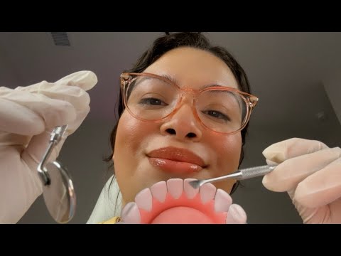 ASMR| Dentist Roleplay 🦷🪥- Check in & procedure (cavities & broken molar)
