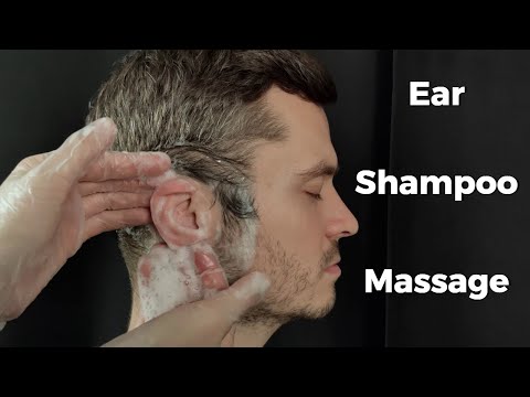 ASMR Ear Shampoo Massage & Cleaning