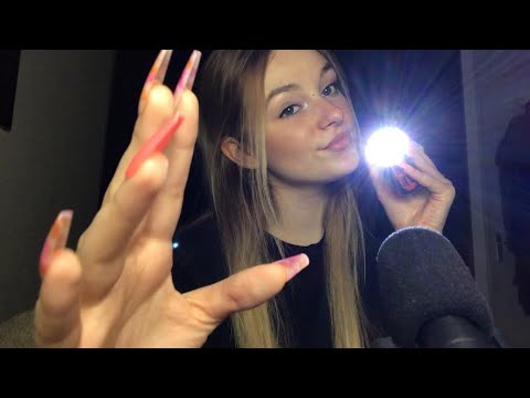 ASMR: Fast Exam - Light - Hand mouvements - Tapping