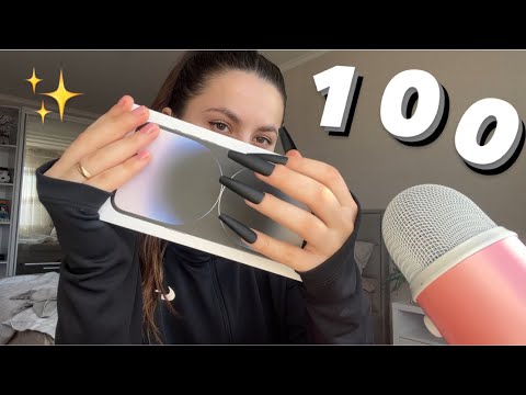 Asmr 100 Triggers in 10 Minutes ✨