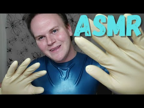 ASMR - Latex Gloves and Top Sounds - Visual Triggers, Latex Sounds, Whispers