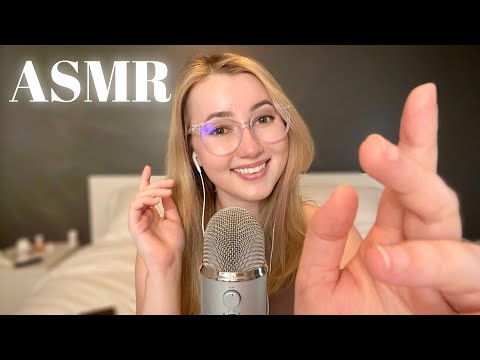 ASMR | SUUUPER Close Face Touching, Personal Attention & Plucking✨
