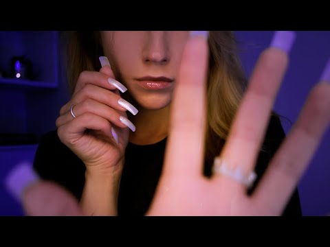ASMR Invisible Scratching Long Nails | Hand Movements Hypnosis | Layered Scratching Sounds