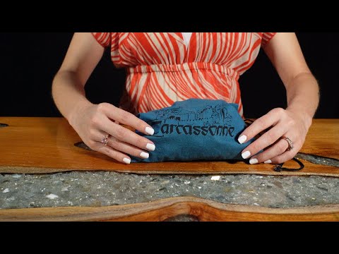 ASMR - Oracle Reading Using Carcassonne Tiles and Meeples! | Bag Rummaging | Soft Spoken