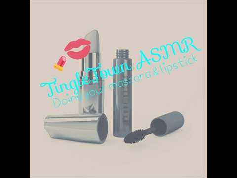 ASMR Doing your mascara & lipstick RP 💋