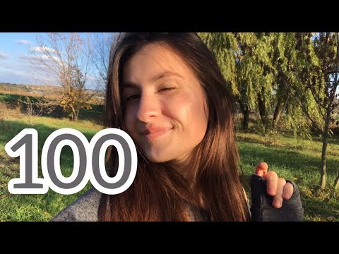 Asmr 100 triggers in 2:34 in village 💤🐥