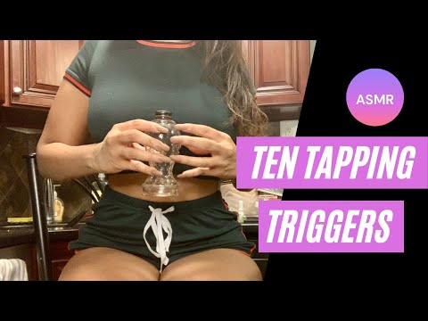 Asmr - TEN Tapping Triggers (Fast and Agressive)
