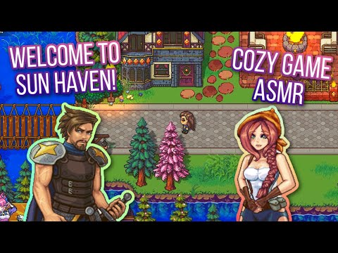 ASMR ✨ This Magical Farming Game is SO GOOD 🌱 Sun Haven 🌞 Ear to Ear Whispering