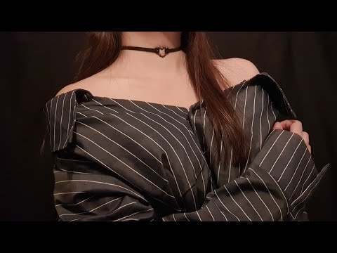 ASMR Fabric sound, Clothes👚 Body movement (Not dancing)