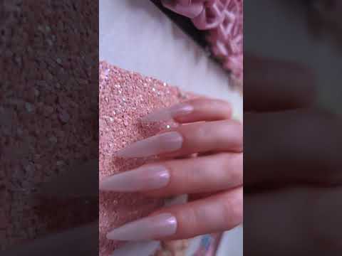 Textured glitter scratching ASMR ✨ From my scratching Trigger Trail (link in description) #shorts