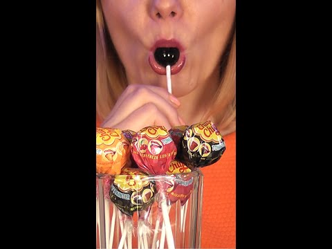 ASMR Lollipop Eating - Satisfying Sounds! 😴 #shorts