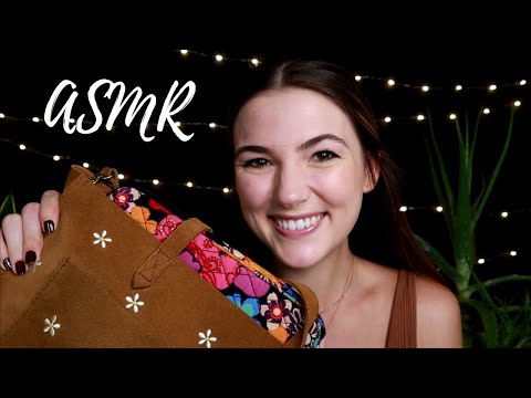 ASMR What's In My Bag │ Over Explaining Objects, Up Close Whispers