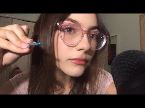 getting something out of your eye // asmr