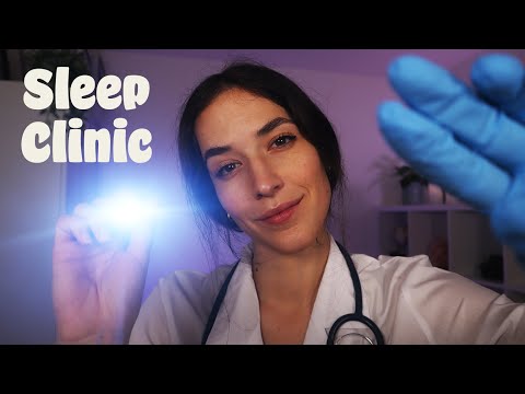 ASMR Sleep Clinic (Roleplay) – Medical Exam, Preparing You For Bed, Trigger Testing