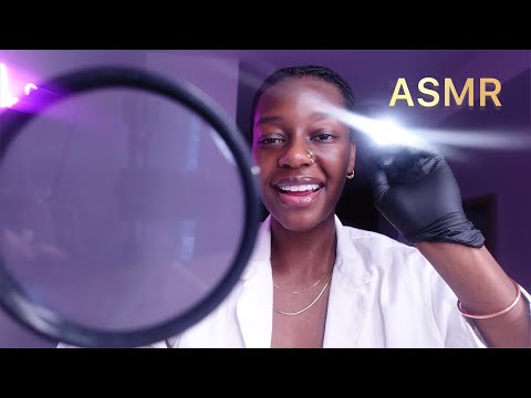 ASMR Relaxing Eye Exam 😴 Light Triggers for Sleep 👓 Doctor Roleplay