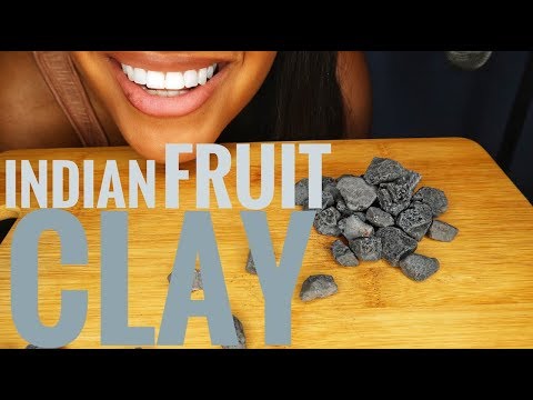 ASMR INDIAN DRY FRUIT CLAY PART 1 | Crunchy | No Talking (Subscriber Request)