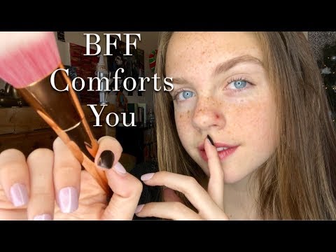 ASMR~ Comforting Friend Helps Your Depression