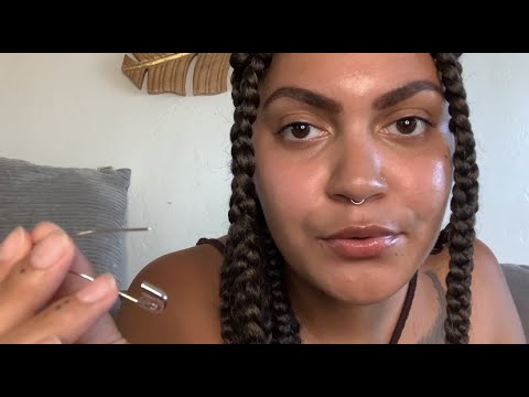 ASMR Friend Gives You Sketchy Nose Piercings (Whispering + Personal Attention)