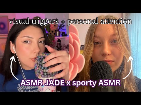 ASMR for sleep!! visual triggers and personal attention with @ASMRJADE