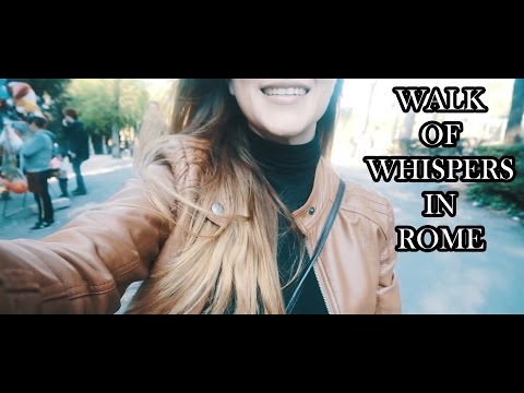 ⭐️ASMR Español⭐️❤️Si no te gusta este video tu mama no te quiere!❤️Walk of whispers in Rome