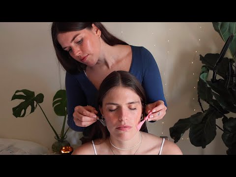 ASMR THIS OR THAT tingly edition 👍👎 with @xokatieASMR  (hair play, light touch, whispers)