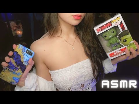 ASMR Classic Whispered Mic Trigger Assortment Phone Tapping, Crinkles, Lids For Sleep & Relaxation