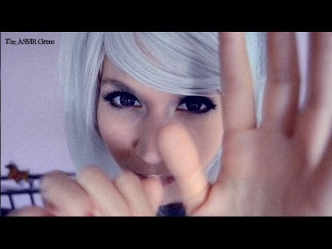 ASMR Hand Movements . Hair Brushing Sounds & Faint Layered Whispers
