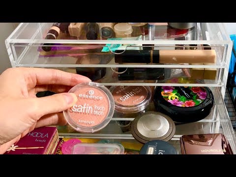 ASMR My Cousin's Makeup Collection!! (Part1) Show & Tell, Some Tapping, SOFT/ Barely Audible Whisper