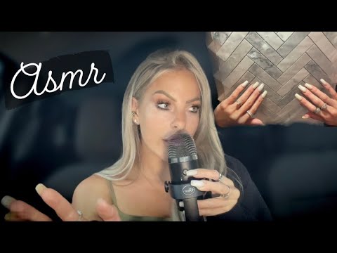 ASMR Car Whisper Rambles & Shop With Me For Bathroom Tile • The ASMR Sounds From The Tile OMG 🥱