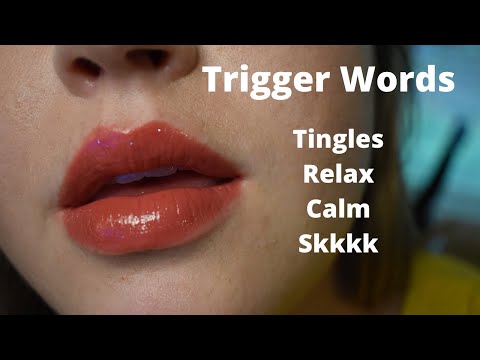 ASMR || Trigger Words