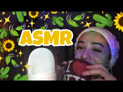ASMR| TINGLY SKINCARE ROUTINE & CHIT-CHAT 💗✨