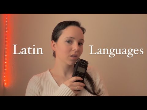 Spanish vs French vs Italian ASMR (+ Long Nail Tapping)