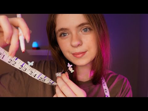 ASMR Measuring You For a Suit Fitting Roleplay! 📏 Drawing on you
