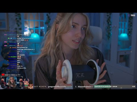 DIRECTO ASMR | Ear Massage, Mouth Sounds y ECO ✨