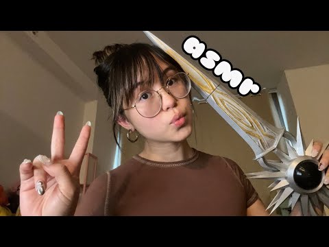 ASMR Fast Aggressive Triggers: Body Triggers, Tapping, Scratching, Hand Sounds, Rambles (lofi)