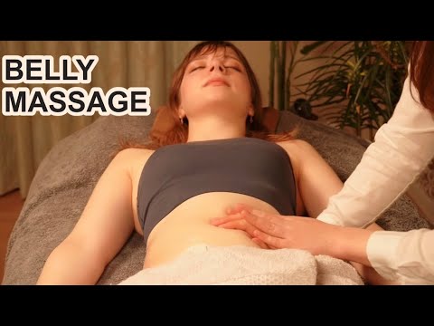 【ASMR】腸活☆お腹のマッサージ／Belly Massage Sounds