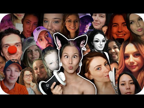 ASMR | Pure mouth sounds with ASMR friends 👄💦🔊