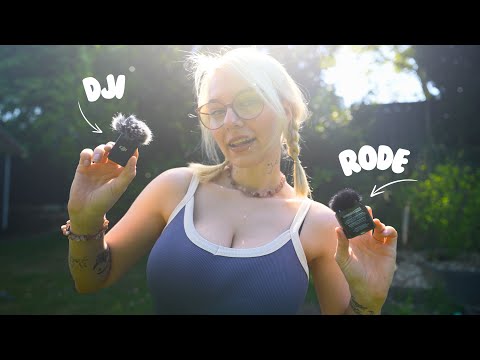 ASMR Which Mic Is More Tingly? | DJI & Rode Wireless Mics