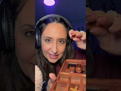ASMR TIC TAC TOE/ Wooden Game Playing/ Gum Chewing/ Whispered #asmr #shorts