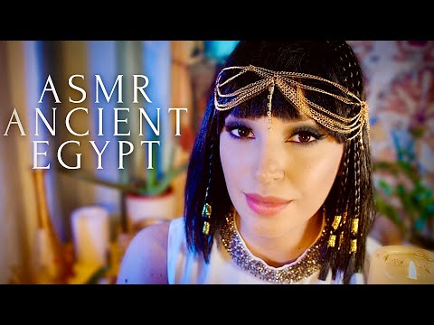 ASMR Spa Ancient Egypt | Scalp Treatment, Hair Cut, Hair Washing Role-Play