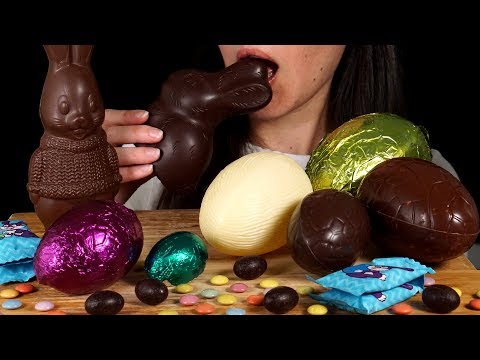 ASMR: Easter Chocolates Taste Test (Mostly No Talking)