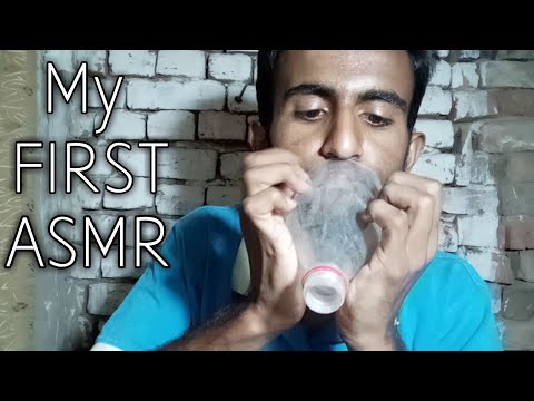 My First Time Trying ASMR!!