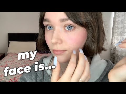 asmr my face is…unpredictable triggers (1 minute)