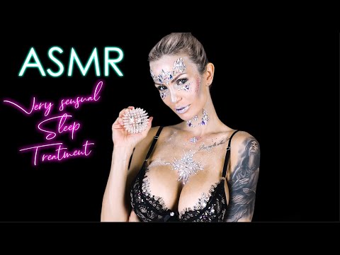ASMR Very sensual Sleep Treatment-Breathing Hand Sounds Movements Mouth Sounds Soft Whispering