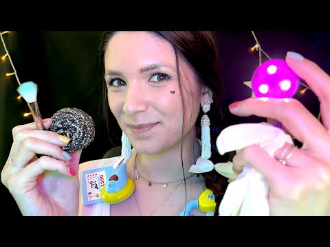 ASMR Ear Exam - Cleaning, Testing and Massage 3Dio - Personal Attention, Medical RP, German/Deutsch