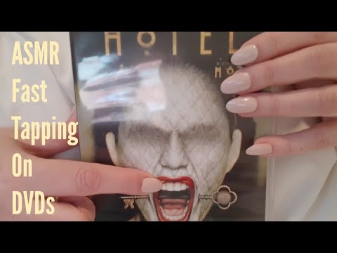 ASMR Fast Tapping On DVDs