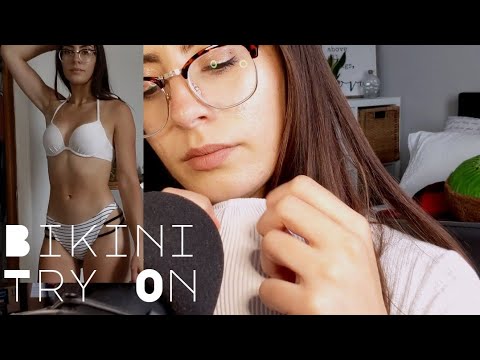 ASMR | Swimsuit Collection 2020 Try on (Fabric Sounds) 💖