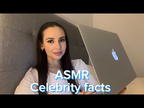 ASMR - Reading CELEBRITY facts that seems to good to be true