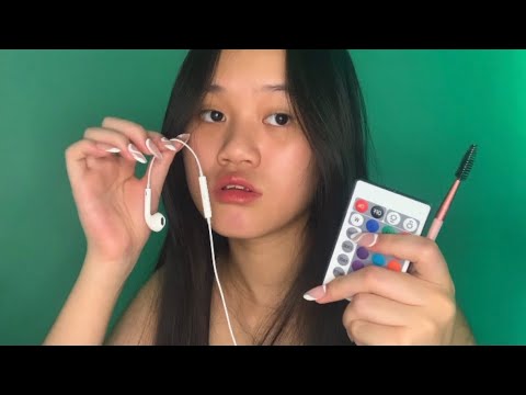TRYING ASMR WITH AN APPLE MIC