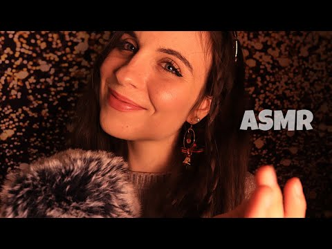 ASMR 🌙 Une vidéo parfaite pour dormir (brushing, closeup whispers, fluffy mic, ...)